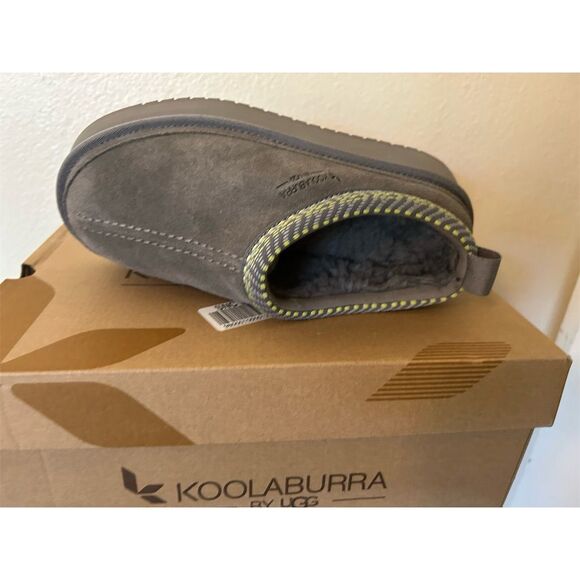 Koolaburra by UGG Women's Gray Platform Slippers Size 7 - Picture 1 of 4